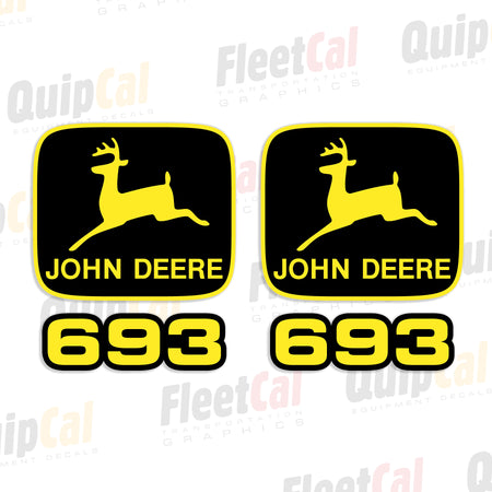 John Deere Header Decals