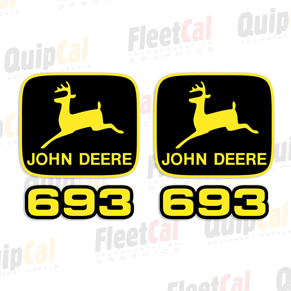 John Deere Header Decals