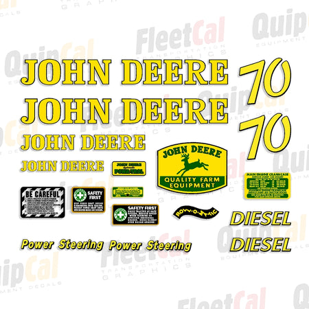 John Deere Tractor Decals