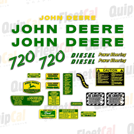 John Deere Tractor Decals