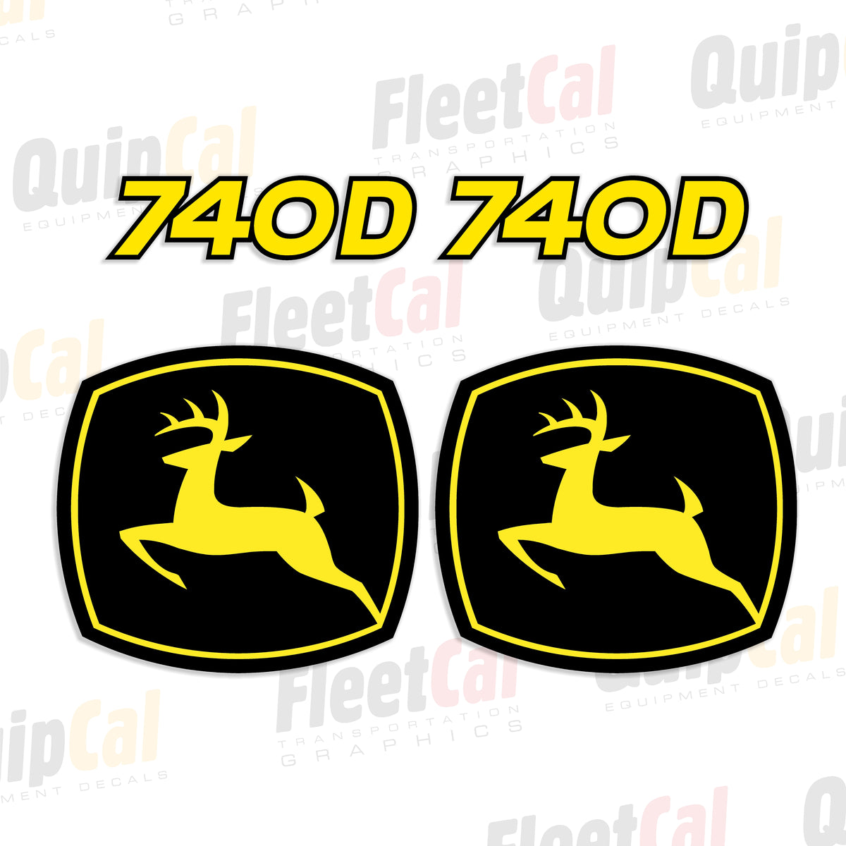 John Deere Platform Header Decals
