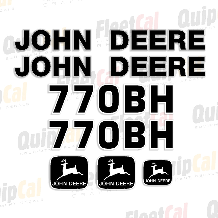 John Deere Grader Decals