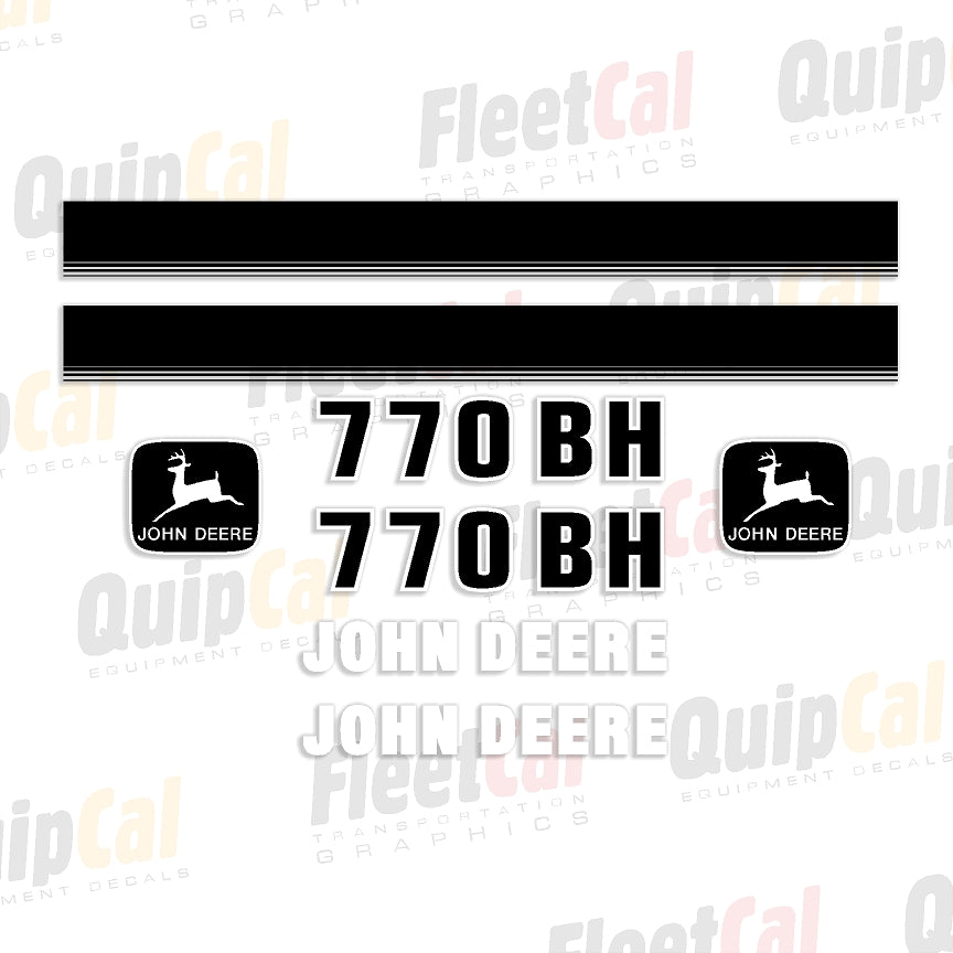 John Deere Grader Decals