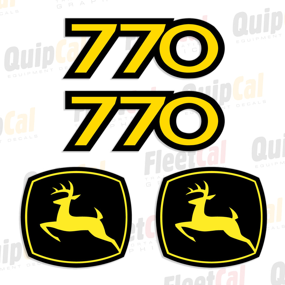 John Deere Rotary Forage Header Decals