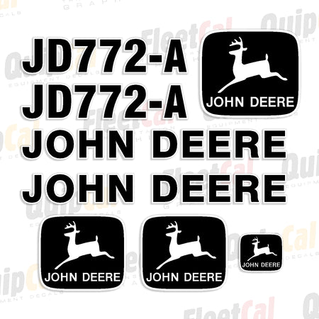 John Deere Grader Decals