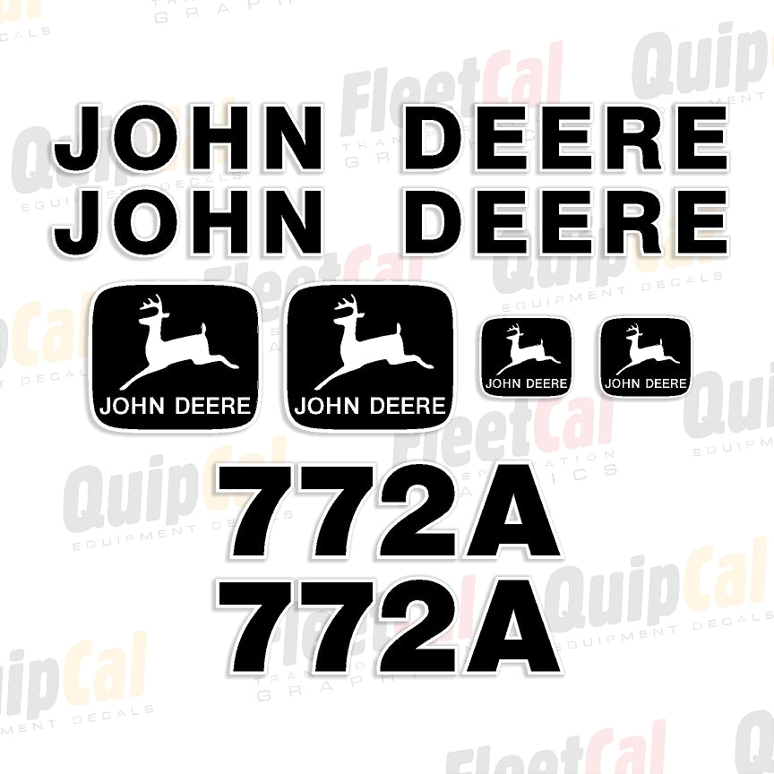 John Deere Grader Decals