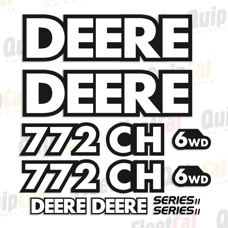 John Deere Grader Decals