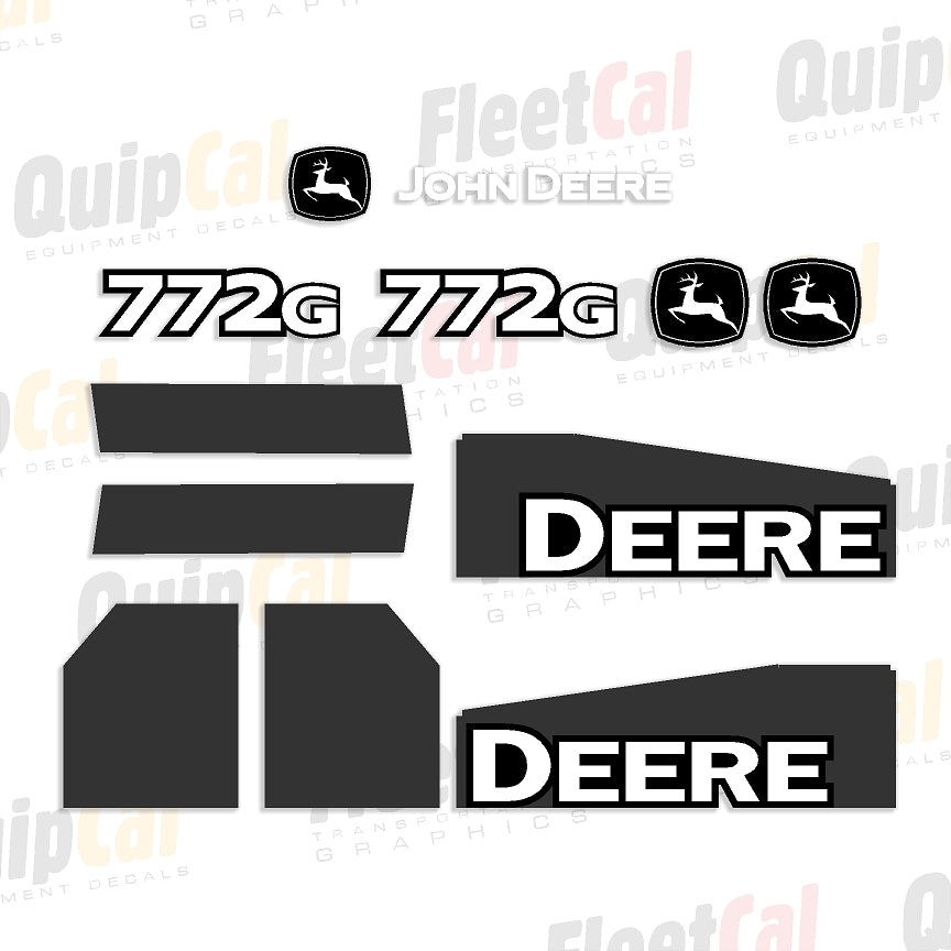 John Deere Grader Decals