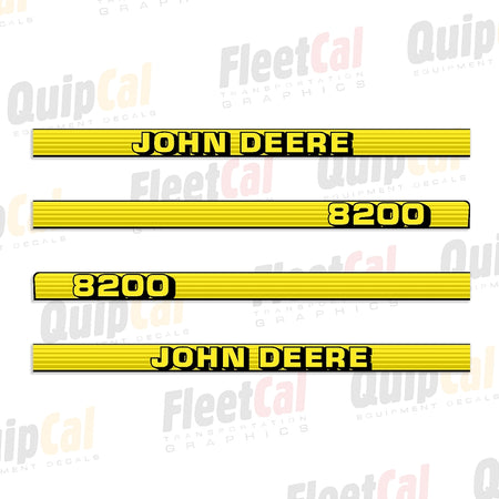 John Deere Tractor Decals