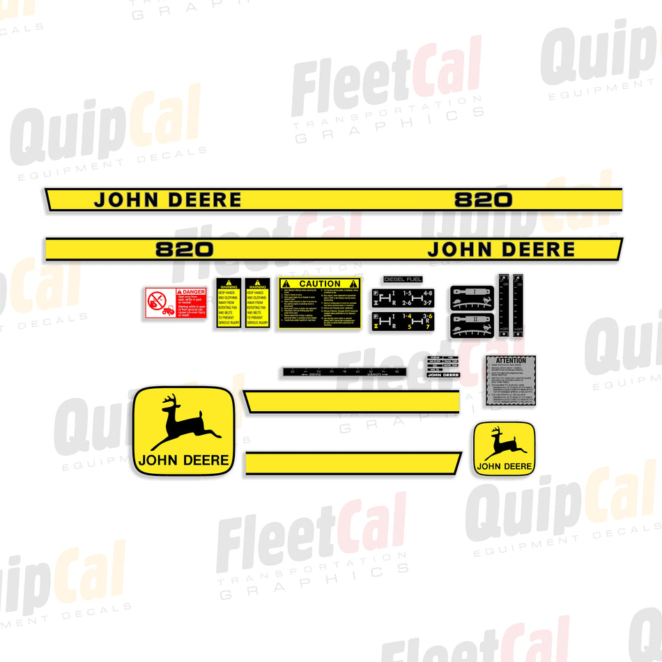John Deere Tractor Decals