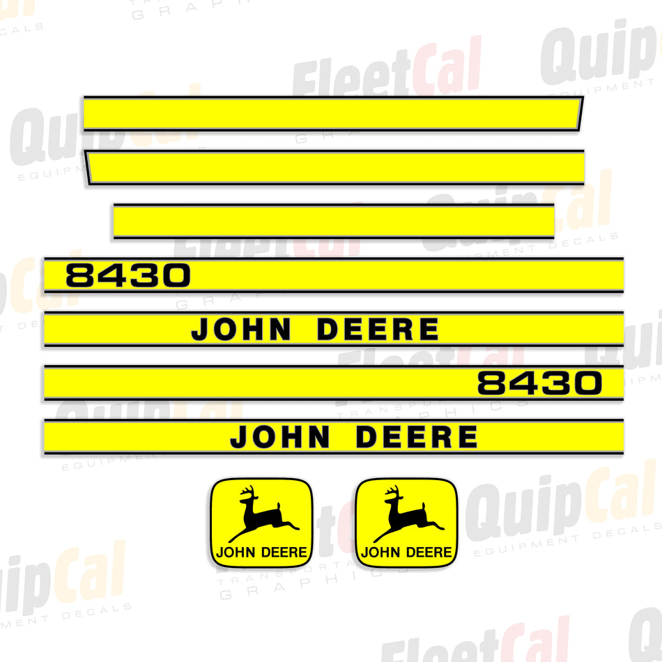 John Deere Tractor Decals