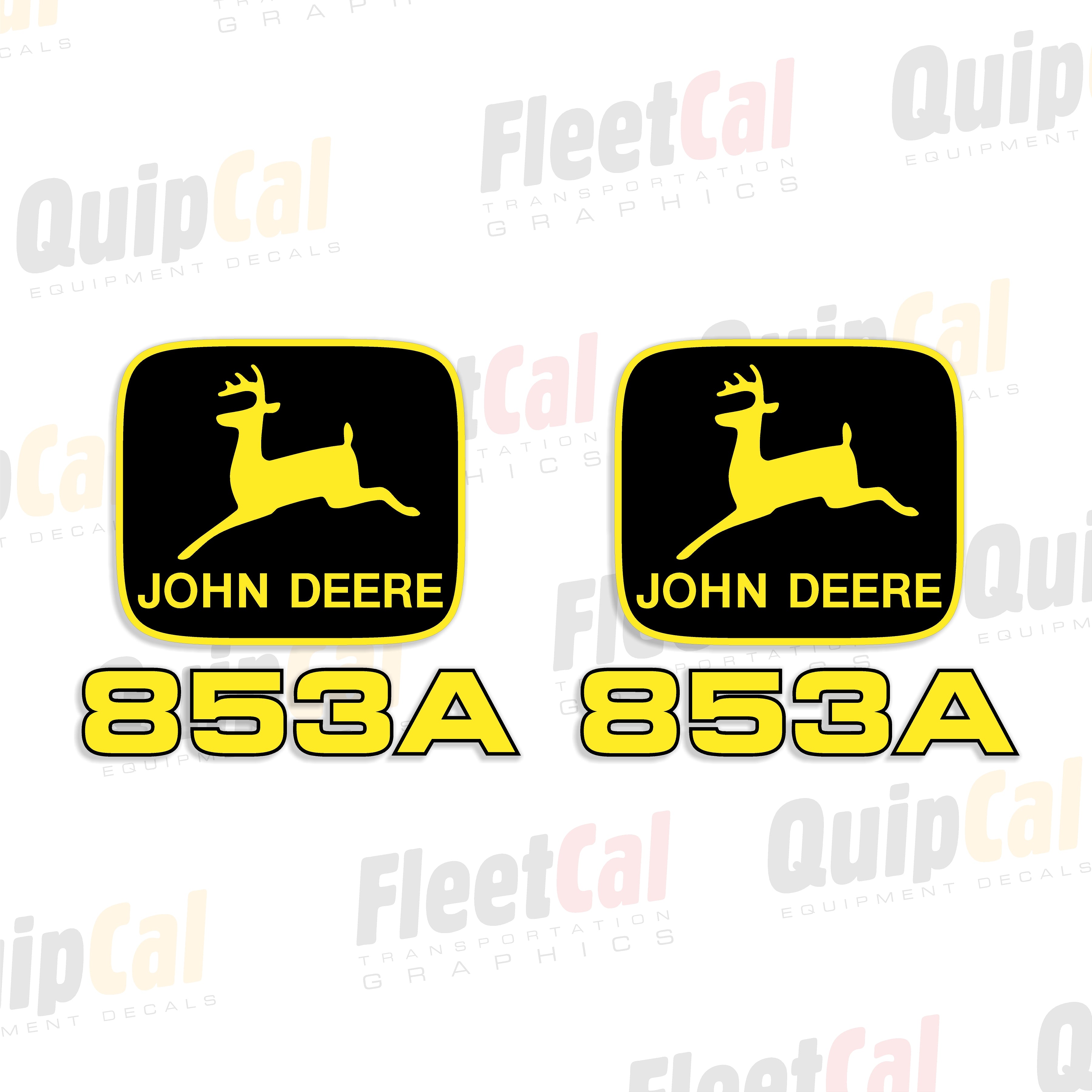 John Deere Row Crop Header Decals