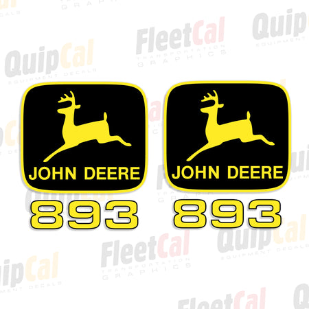 John Deere Header Decals