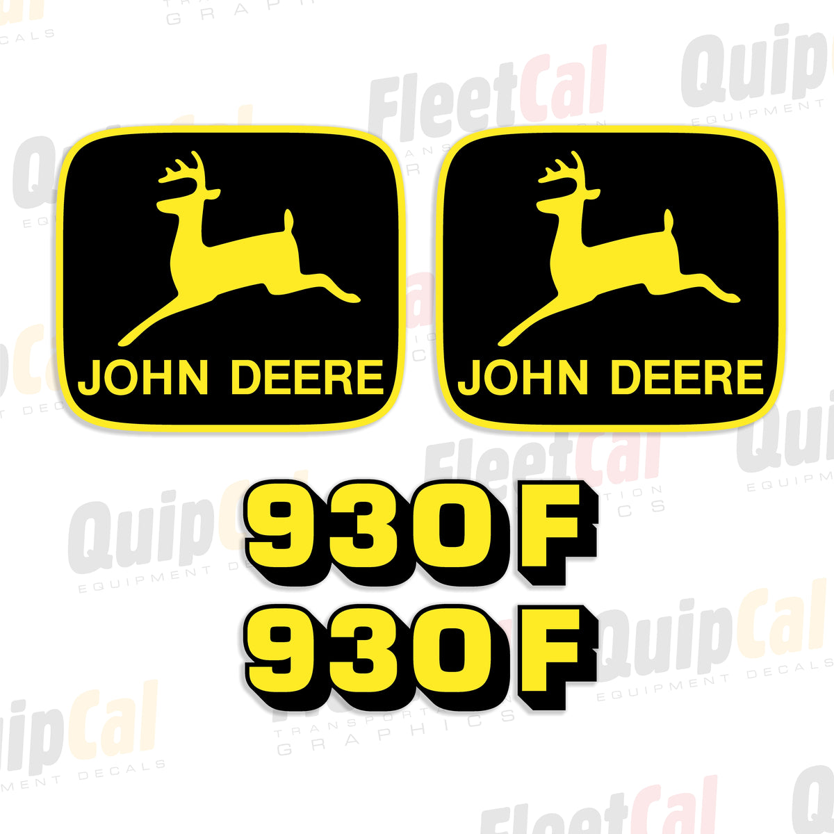 John Deere Header Decals