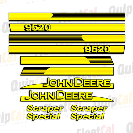 John Deere Tractor Decals