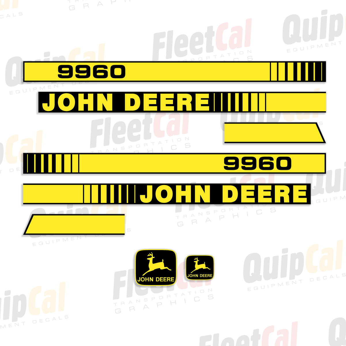 John Deere Cotton Harvester Decals