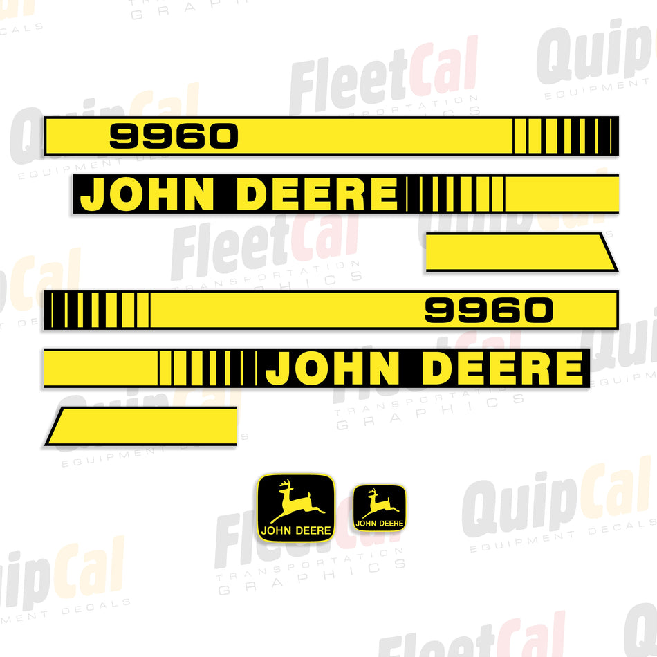 John Deere Cotton Harvester Decals