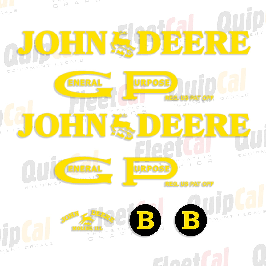 John Deere Tractor Decals
