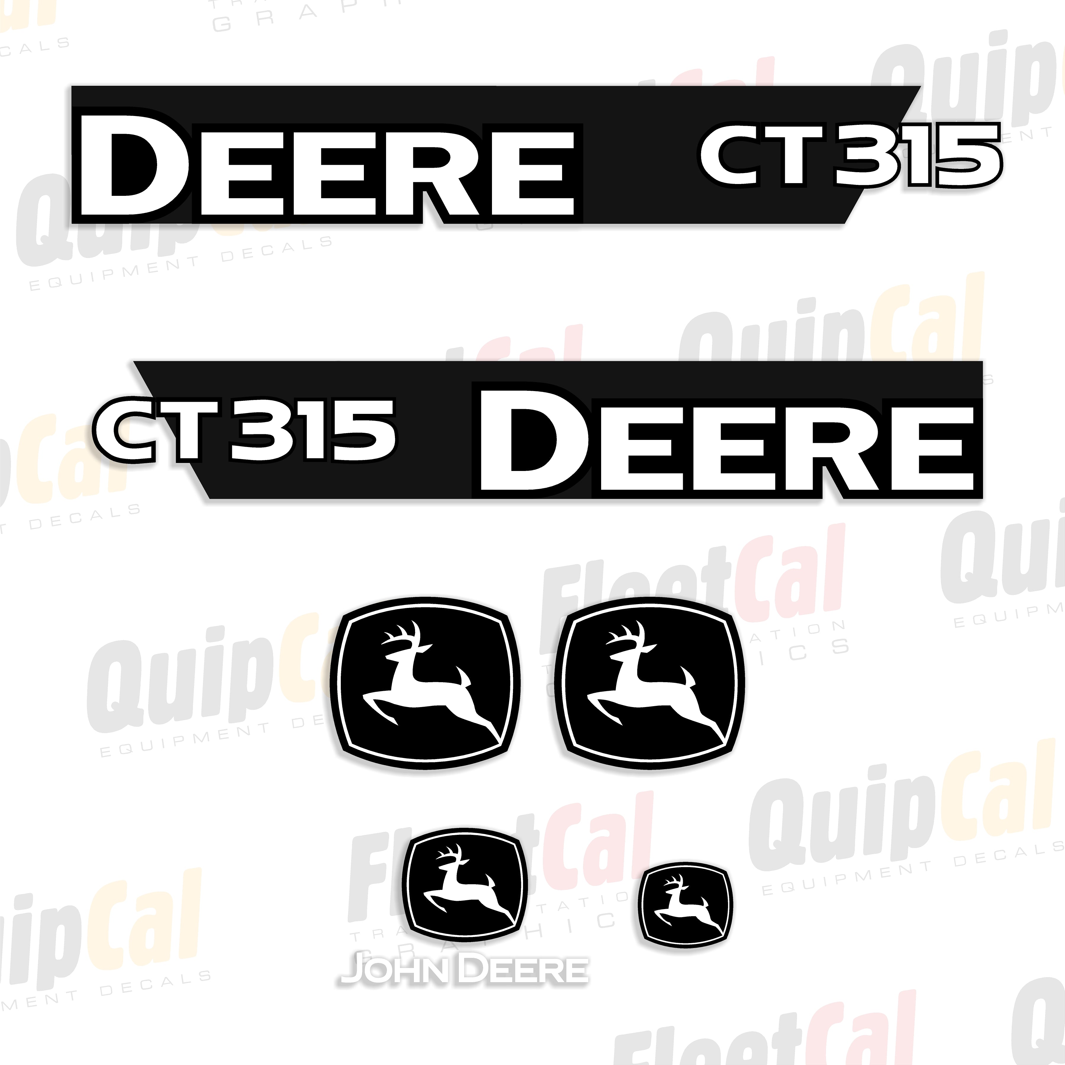John Deere Compact Track Loader Decals