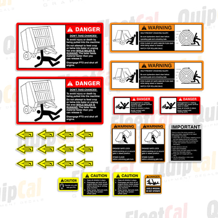 John Deere Baler Decals