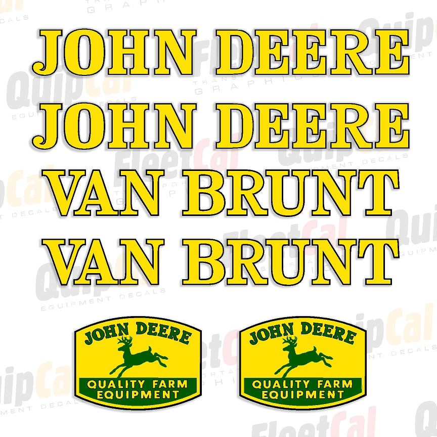 John Deere Grain Drill Decals