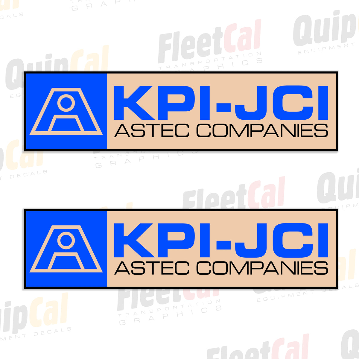 KPI-JCI Screen and Crusher Decals
