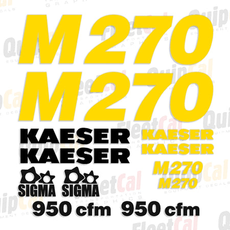 Kaeser Air Compressor Decals
