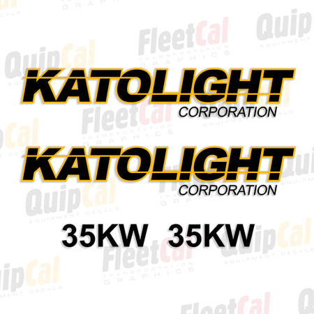 Katolight Generator Decals