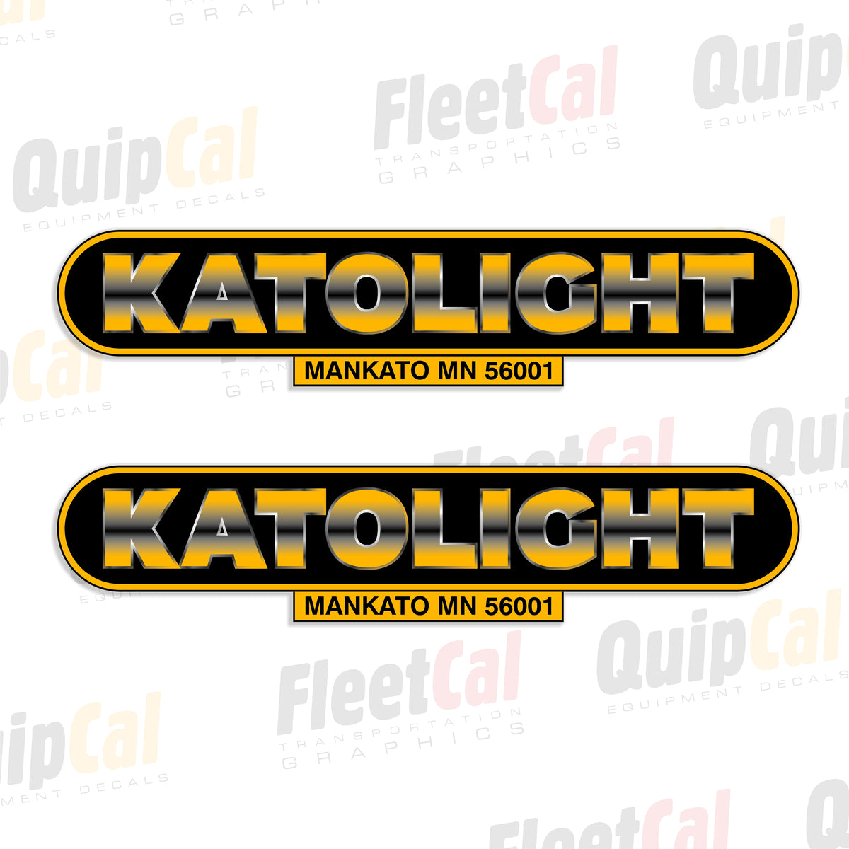 Katolight Generator Decals