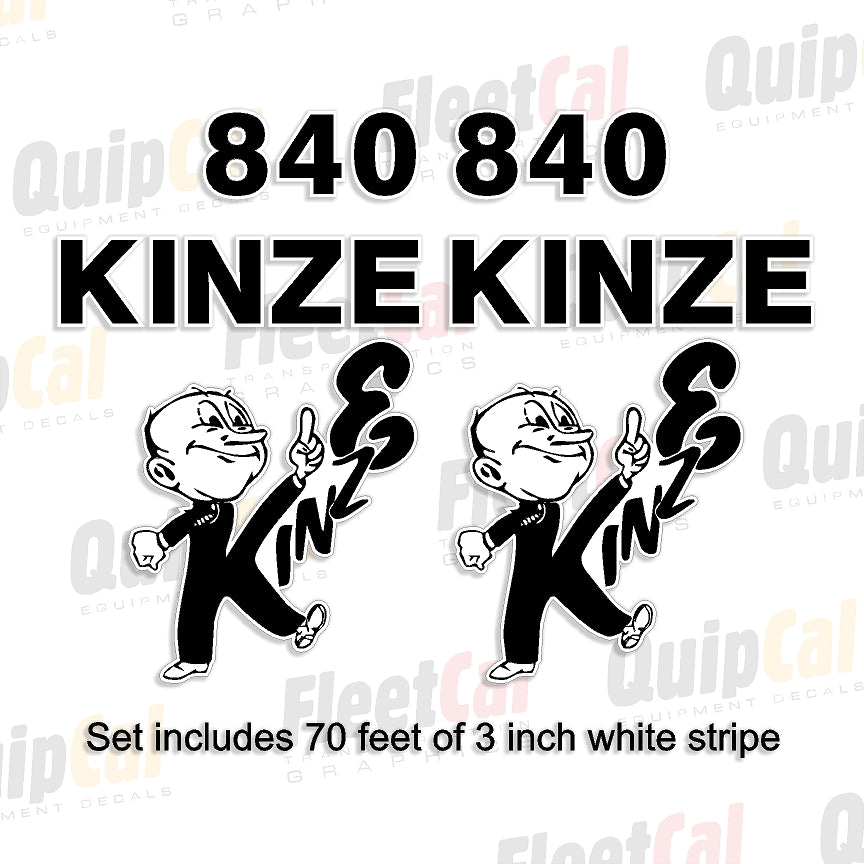 Kinze 840 Grain Cart Marking Decal Set – Truck and Equipment Decals