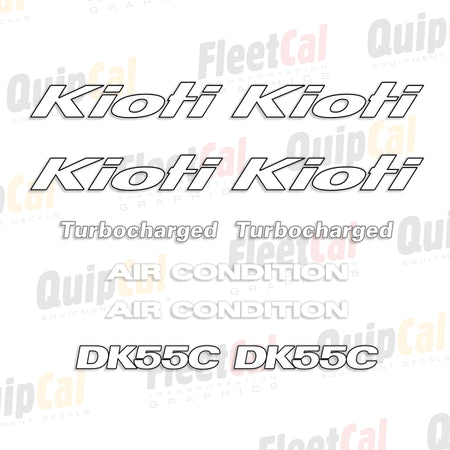 Kioti Tractor Decals