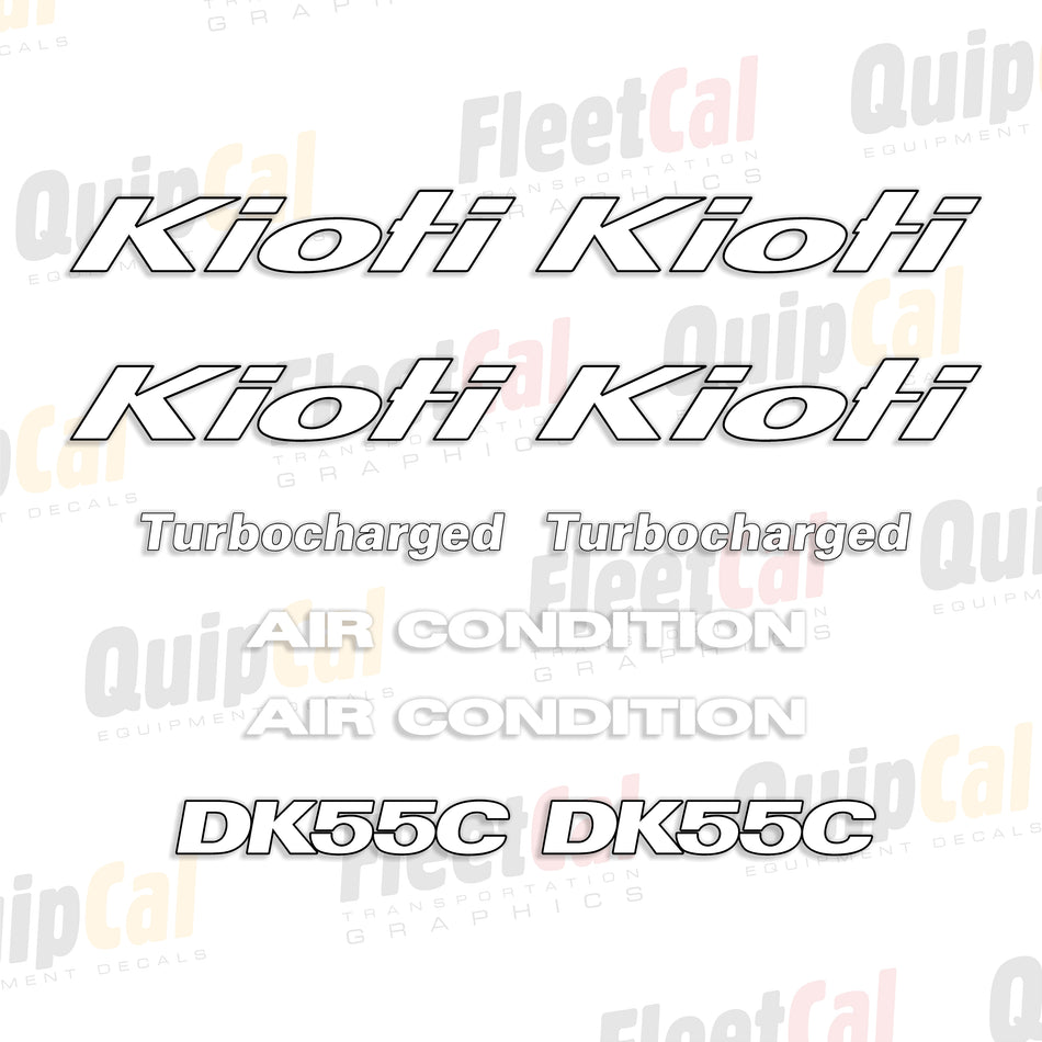 Kioti Tractor Decals