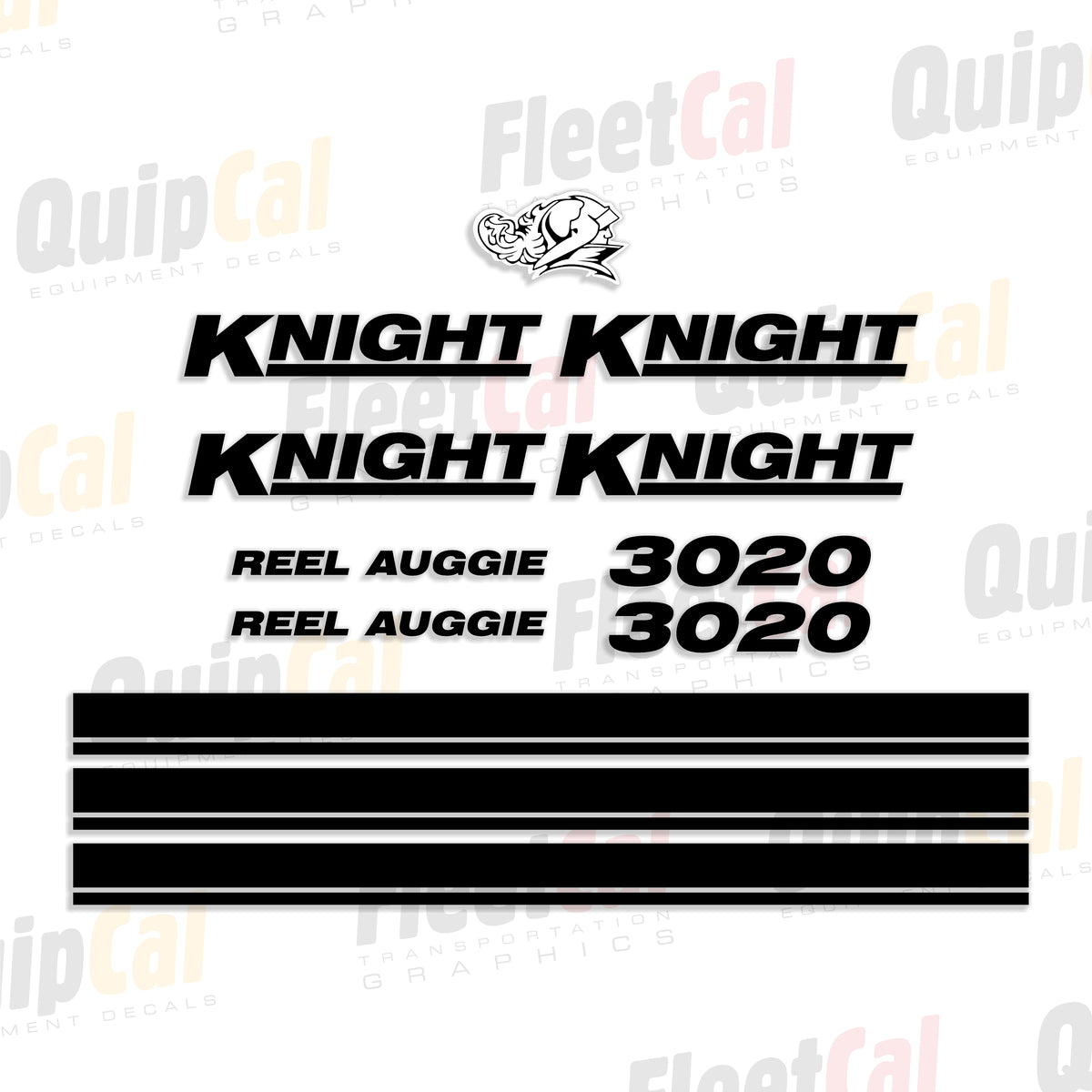 Knight Feed Mixer Decals