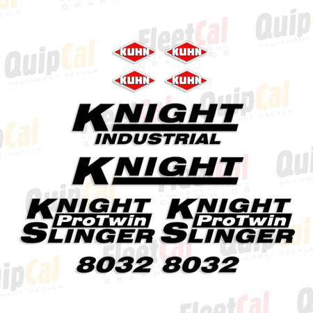 Knight-Kuhn Knight Manure Spreader Decals