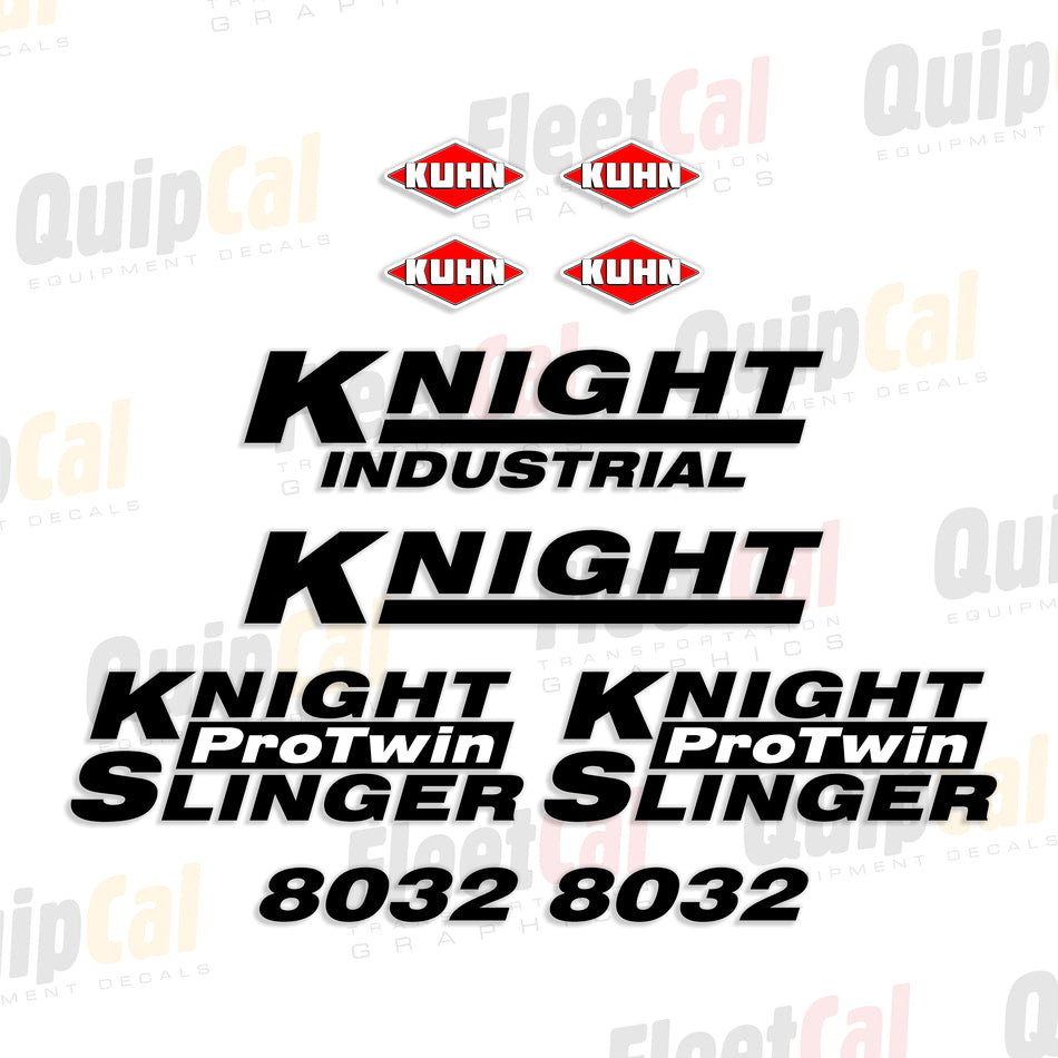 Knight-Kuhn Knight Manure Spreader Decals
