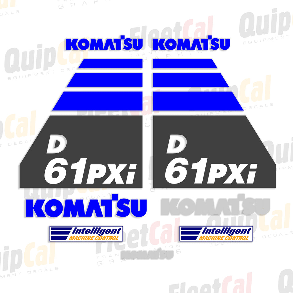 Komatsu D61PXi-23 Dozer Decal Set