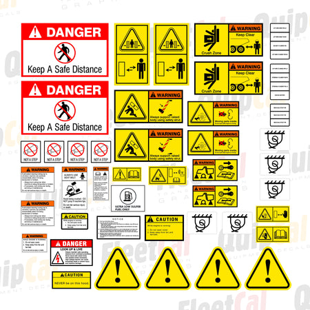Komatsu Haul Truck Decals