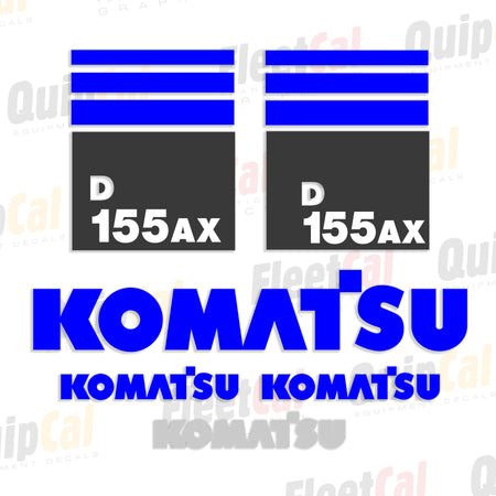 Komatsu Dozer Decals