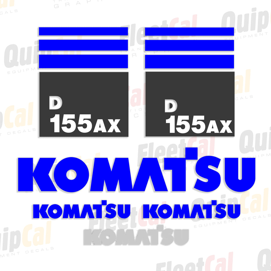 Komatsu Dozer Decals