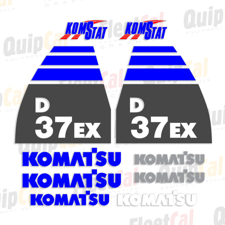 Komatsu Dozer Decals