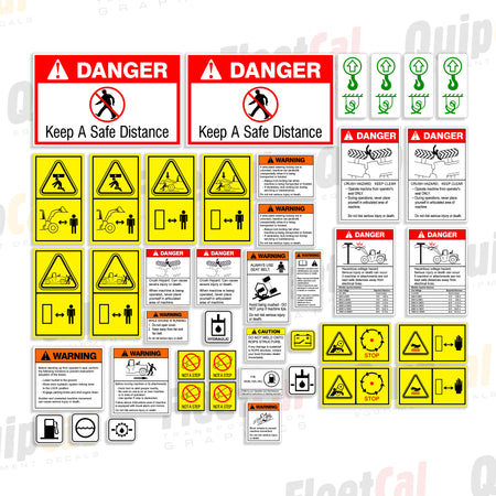 Komatsu Wheel Loader Decals