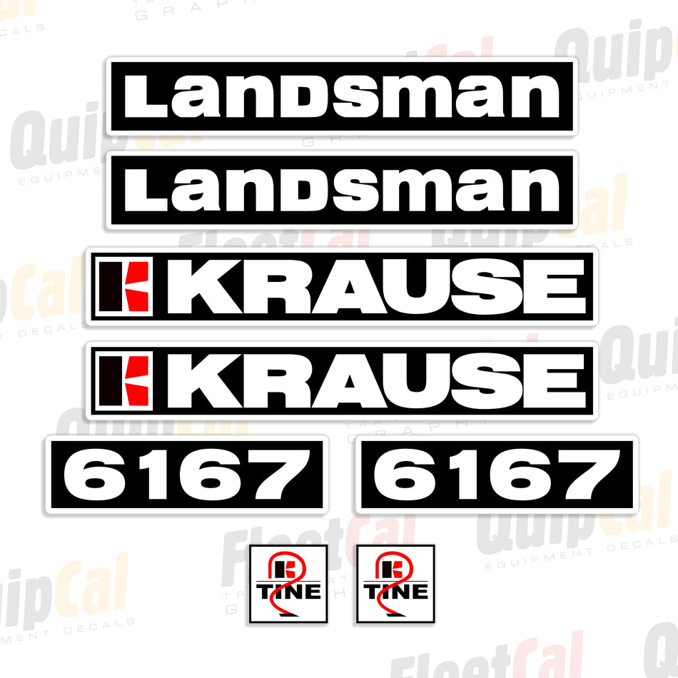 Krause Disc Decals
