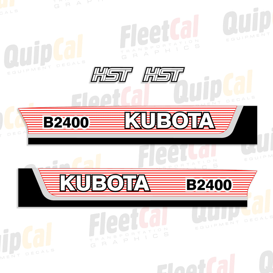 Kubota Compact Tractor Decals