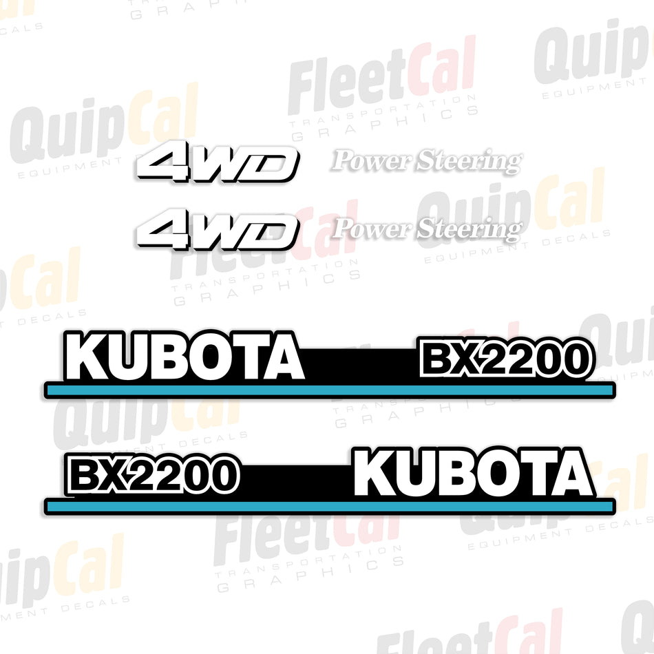 Kubota Compact Tractor Decals