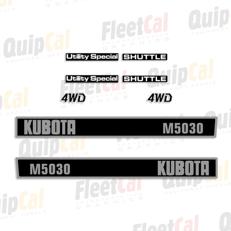 Kubota Tractor Decals