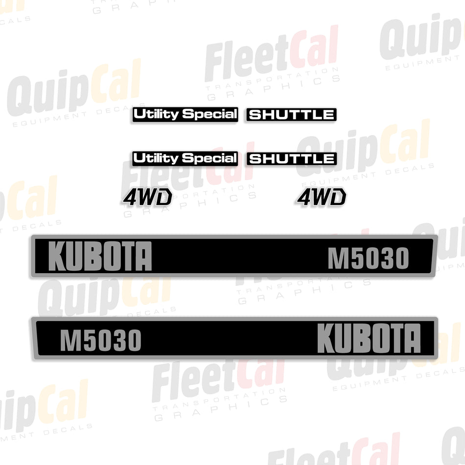 Kubota Tractor Decals
