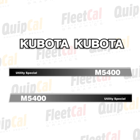 Kubota Tractor Decals