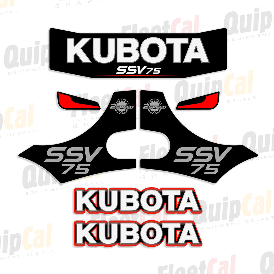 Kubota Compact Track Loader Decals