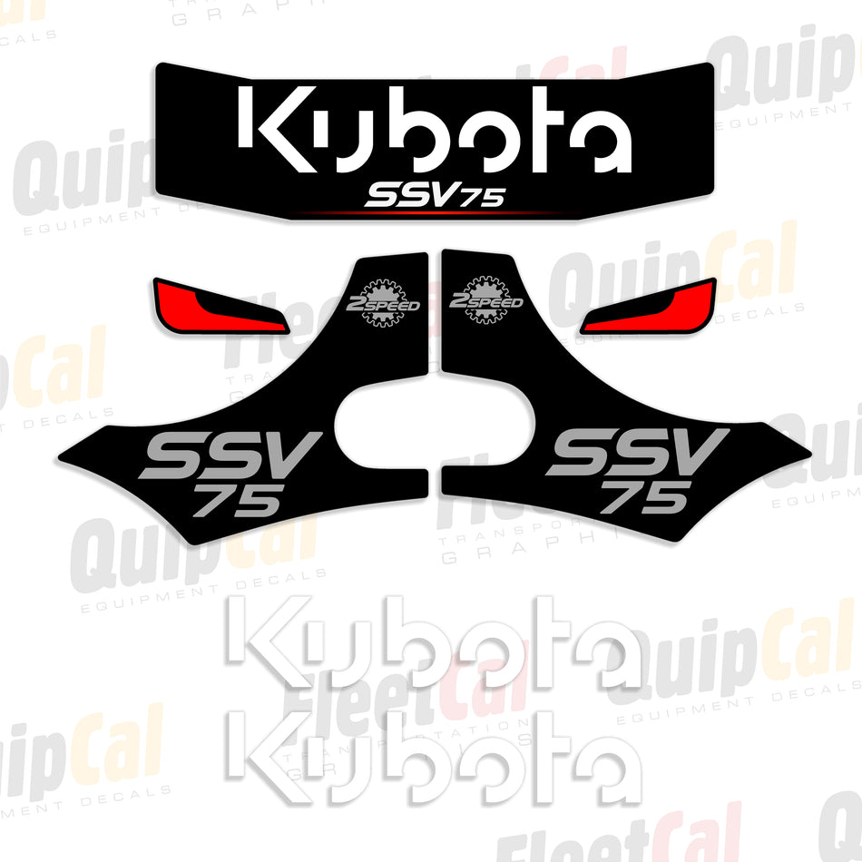 Kubota Compact Track Loader Decals