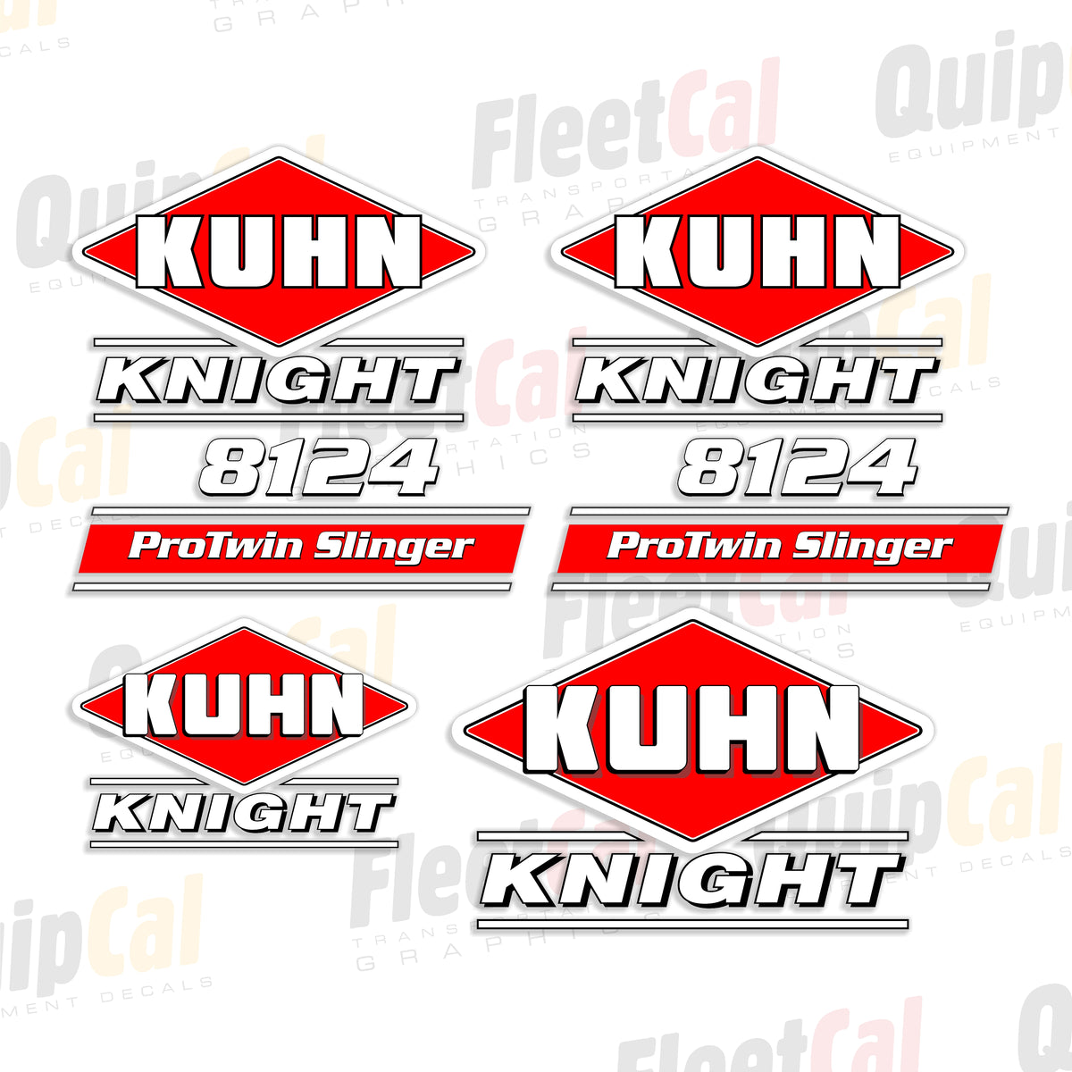 Kuhn Knight Manure Spreader Decals